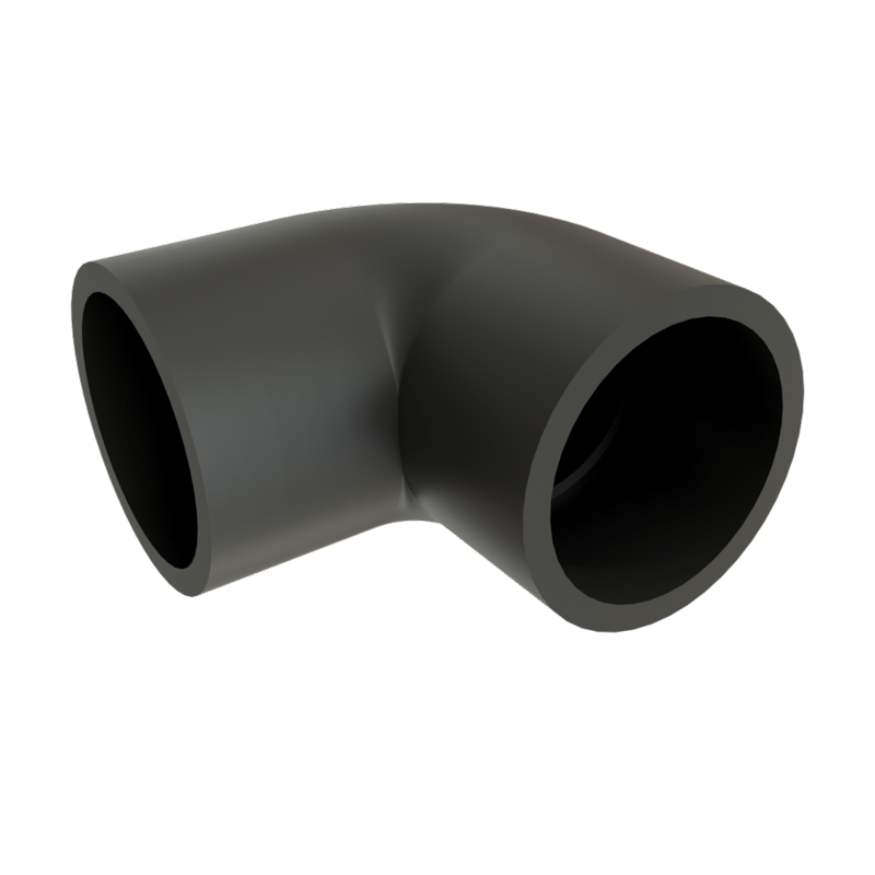 Spears 406/806 90° Elbow — Autodesk Inventor Model States (PVC/CPVC) [*.ipt]