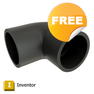 Spears 406/806 90° Elbow — Autodesk Inventor Model States (PVC/CPVC) [*.ipt]