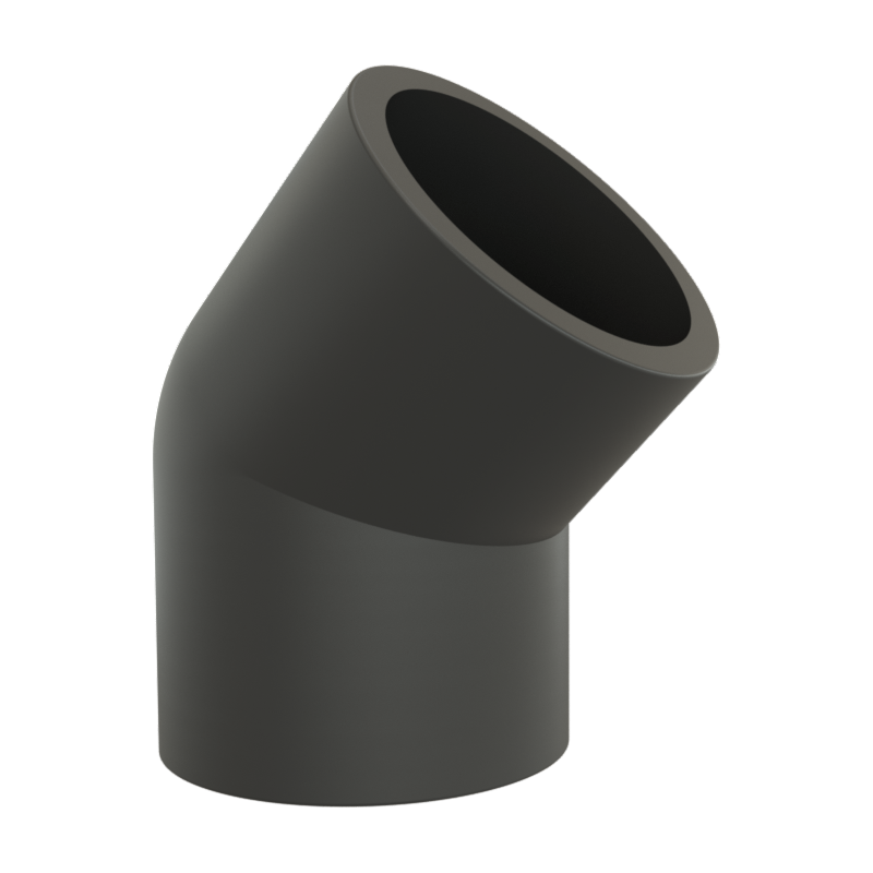 Spears 417/817 Elbow 45° (Socket) - Autodesk Inventor Model States (PVC/CPVC) [*.ipt]