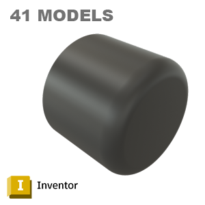 Spears 447/847 Cap (Socket) - Autodesk Inventor Model States (PVC/CPVC) [*.ipt]